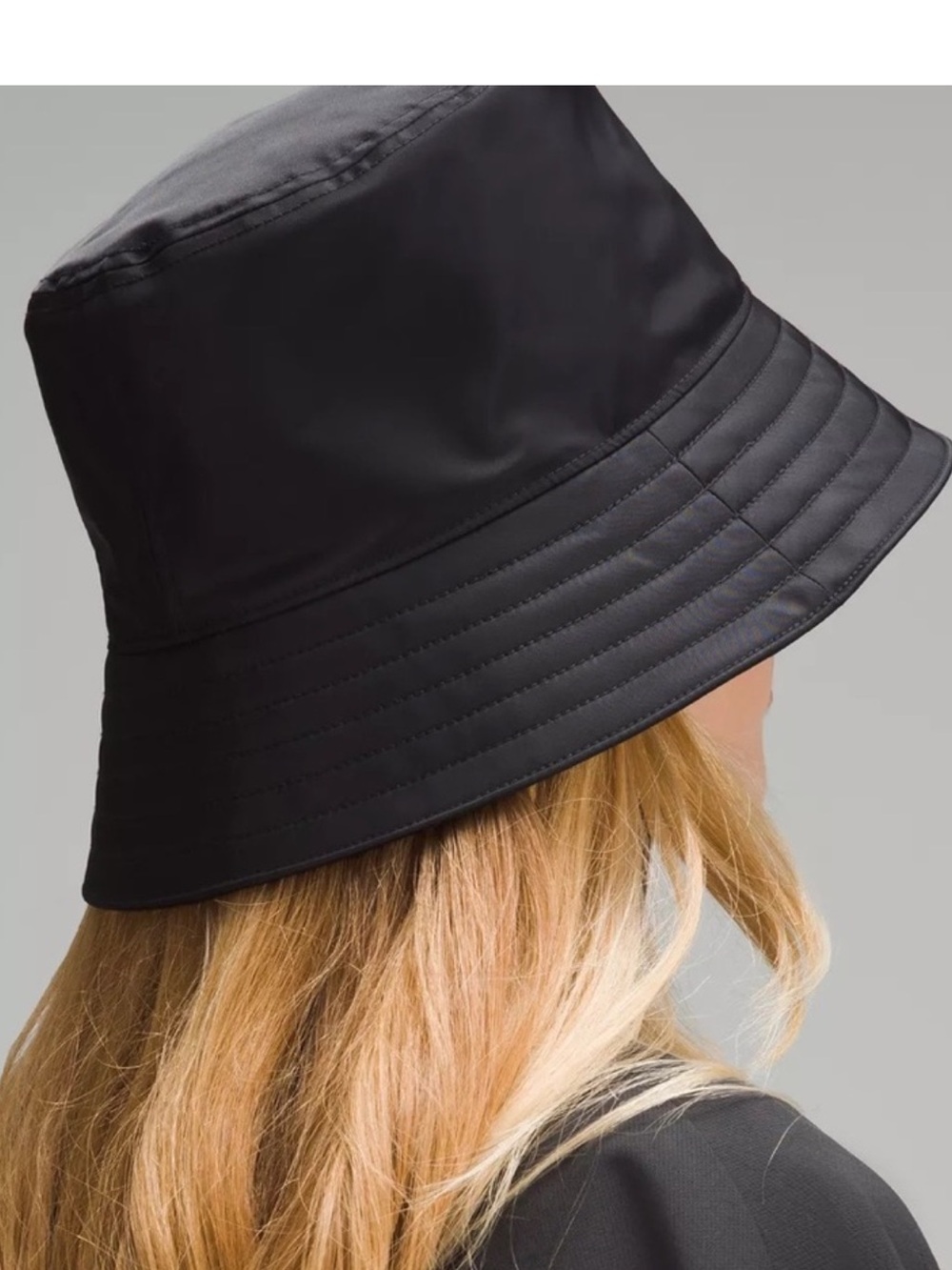 Lululemon Classic Black Bucket Hat for Women -
